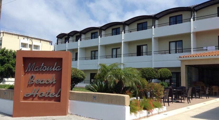 Hotel Matoula Beach Ialisos Exterior foto